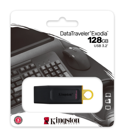 Kingston DataTraveler Exodia 125 GB 3.2 Flash Drive